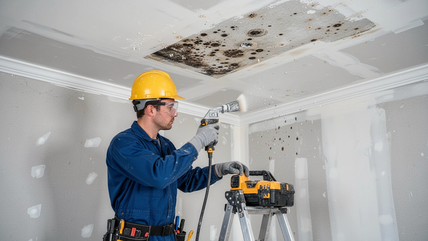Ceiling Mold Removal